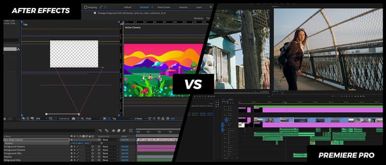 Premiere vs After Efects: ecco le differenze